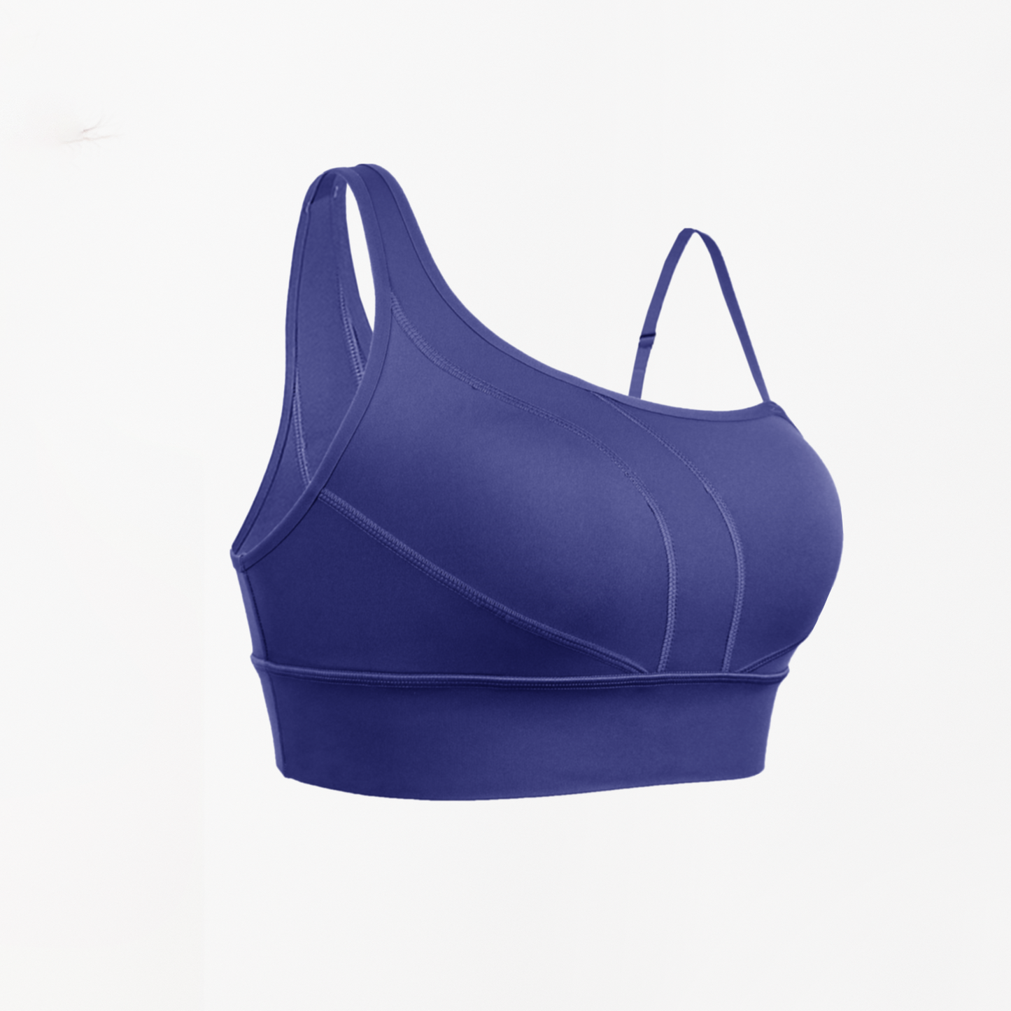 MALIBU BOLD SHOULDER BRA-Endurance Navy