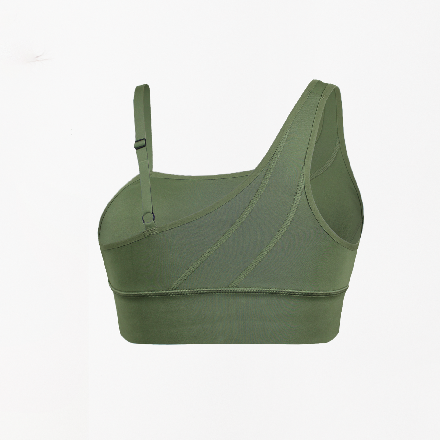 MALIBU BOLD SHOULDER BRA-Endurance Lichen