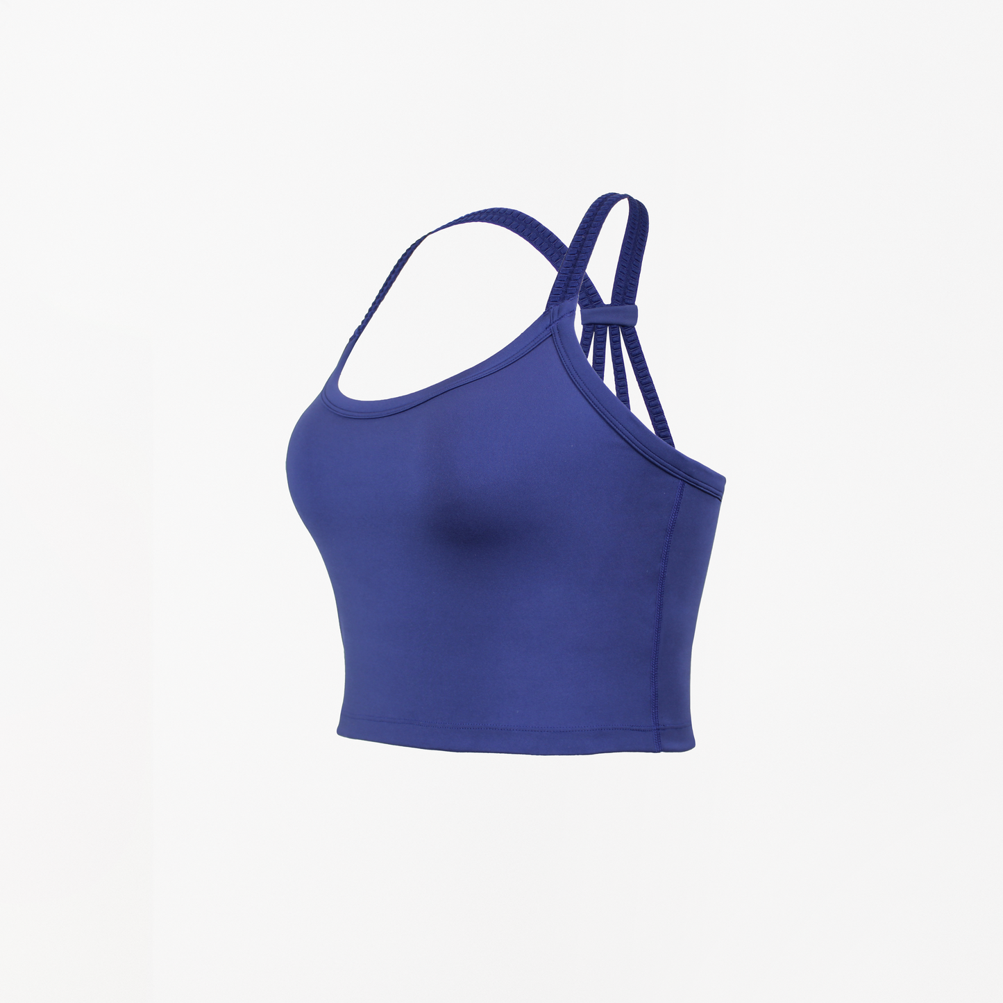 Phoenix Active navy medium support sports bra with strappy back detail