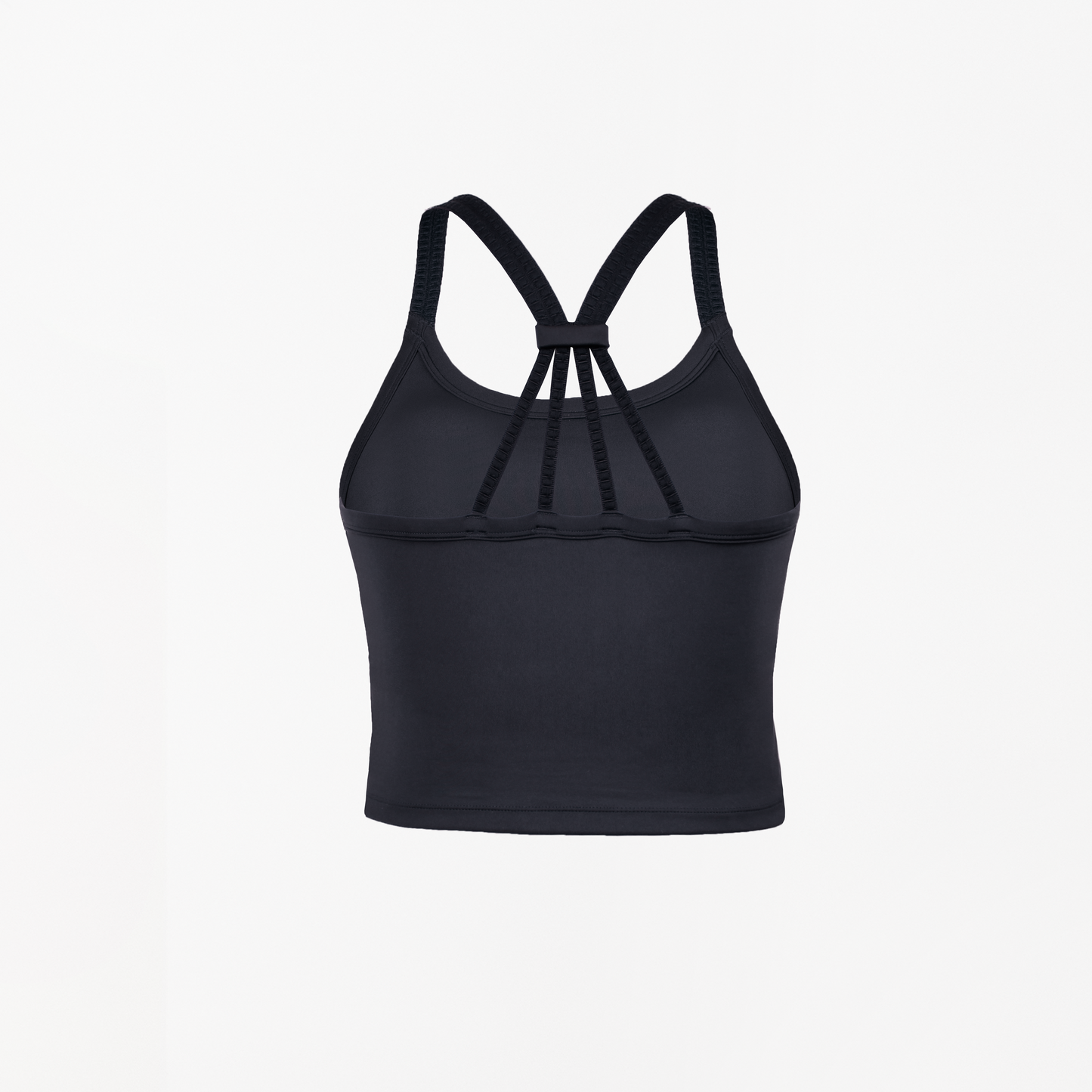 MALIBU MULTI-STRAP BRA-Endurance Black