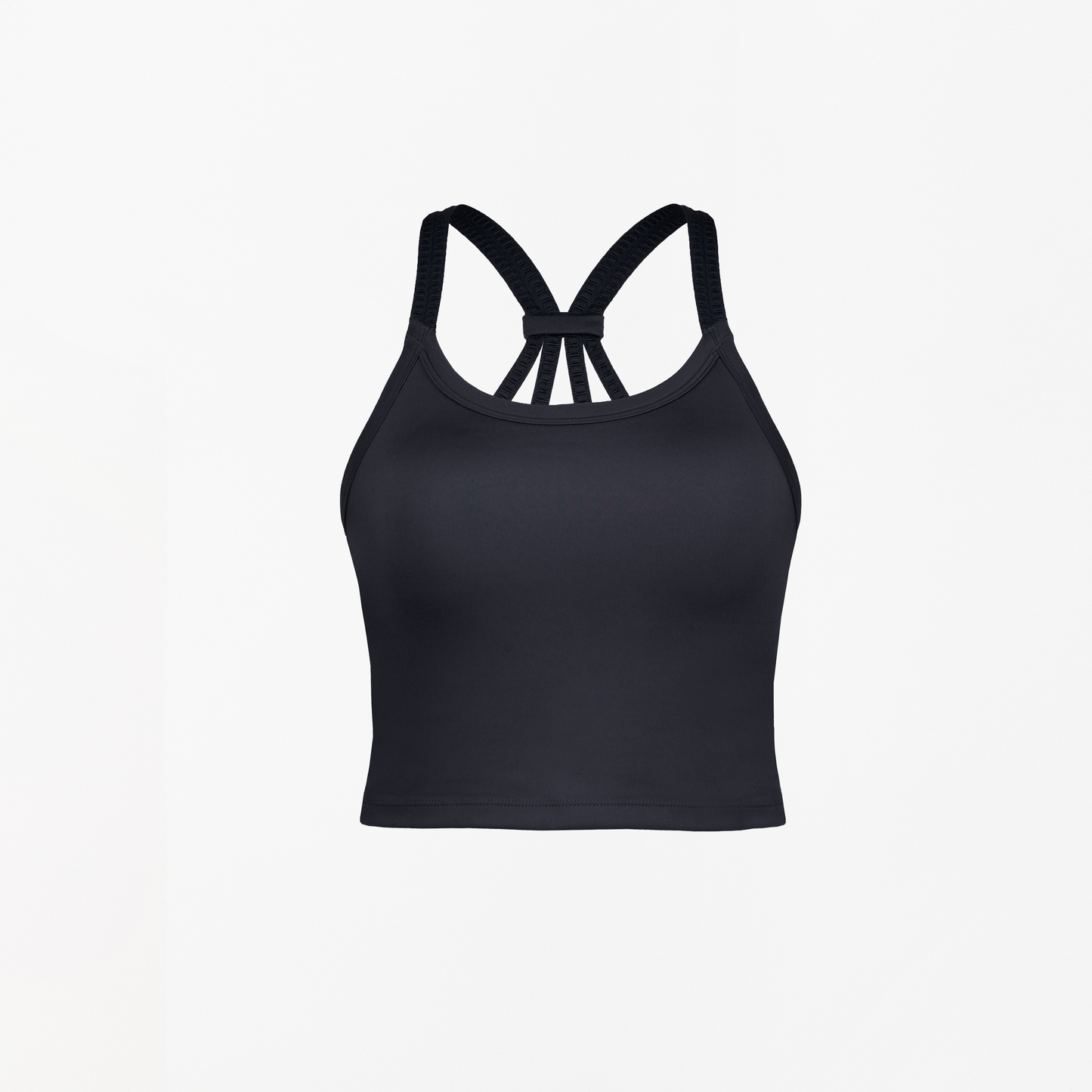 MALIBU MULTI-STRAP BRA-Endurance Black