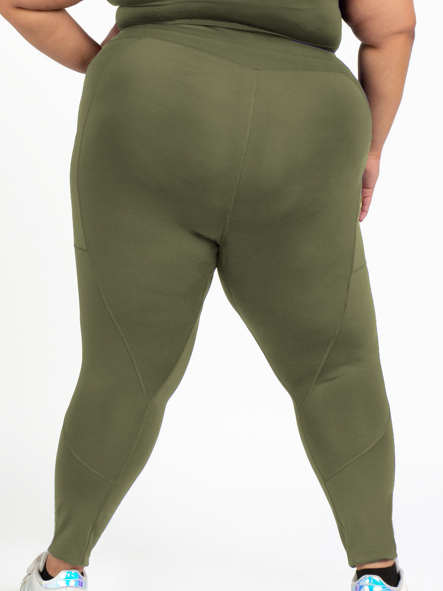 PRAGUE POCKET LEGGING-Endurance Lichen Green