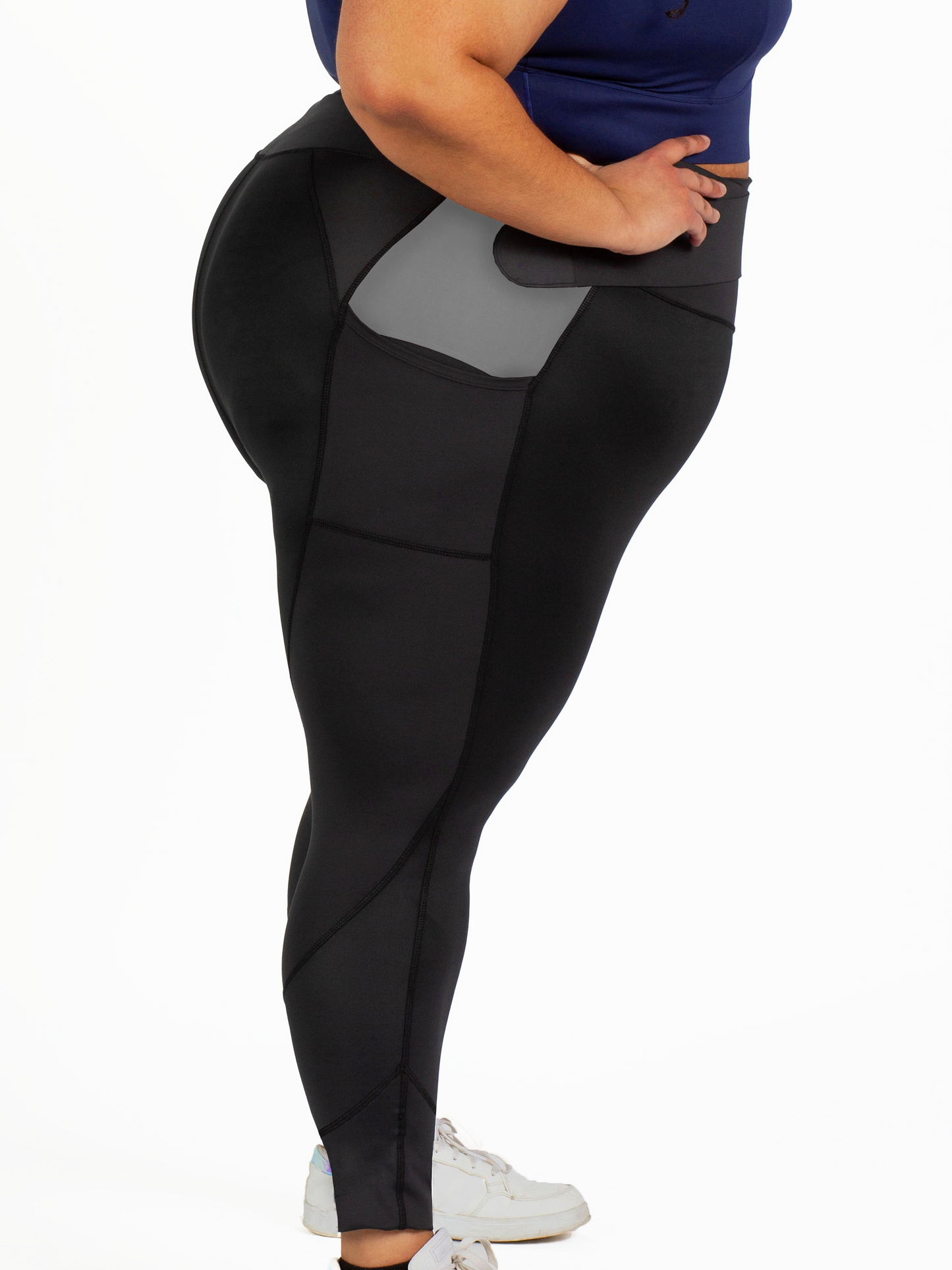 PRAGUE TRAIN STRONG LEGGING-Endurance Black