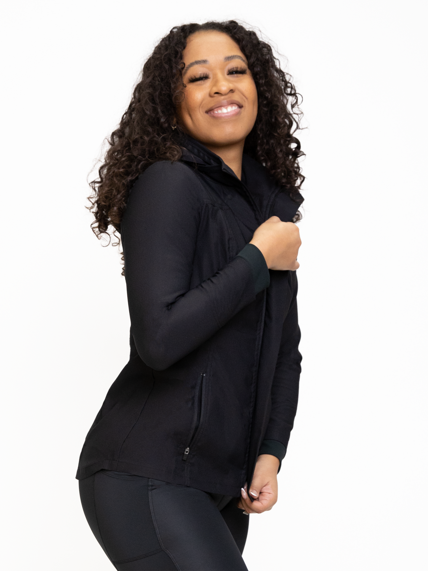 SIERRA RUN JACKET-Sierra Black