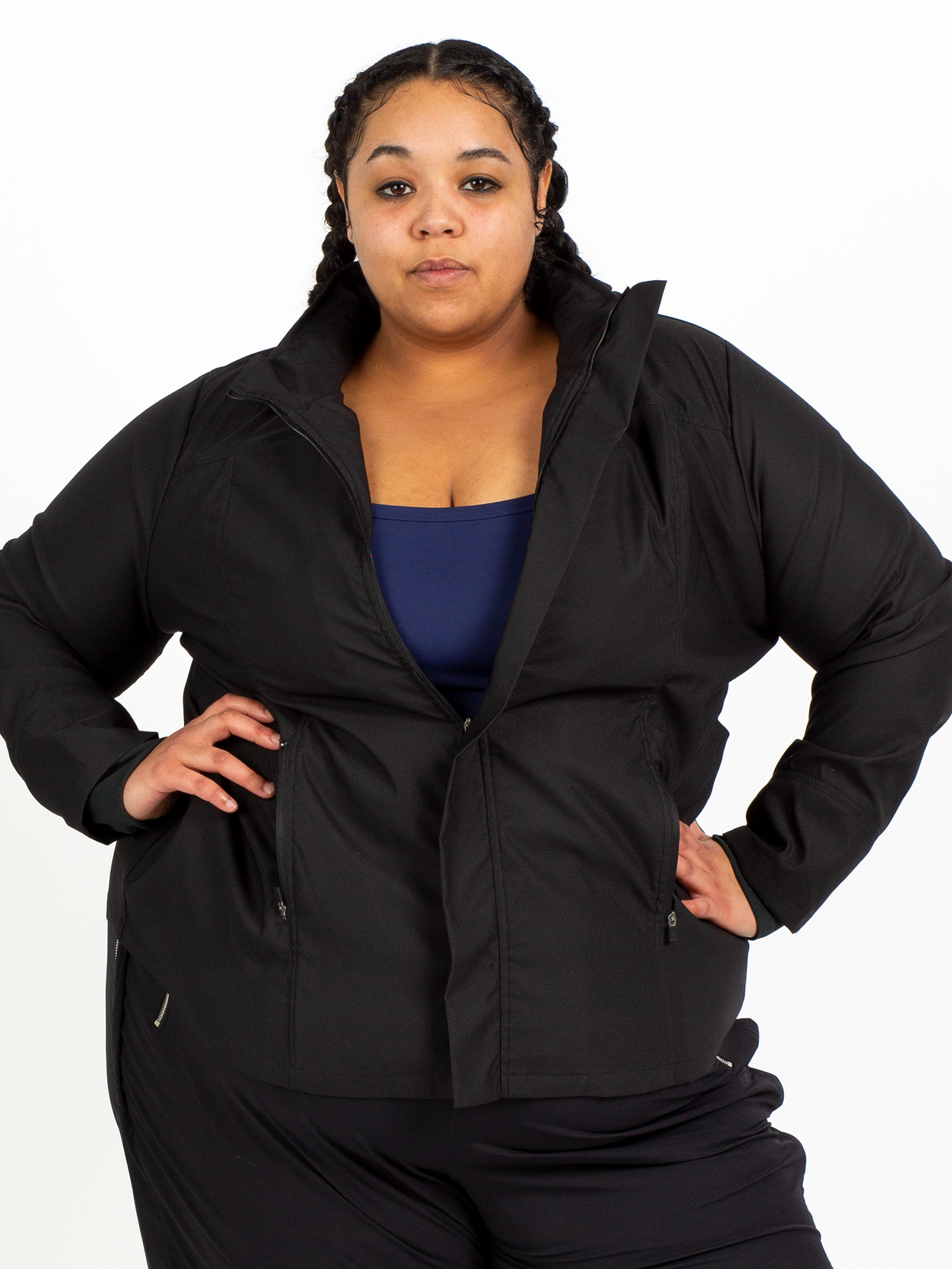 SIERRA RUN JACKET-Sierra Black