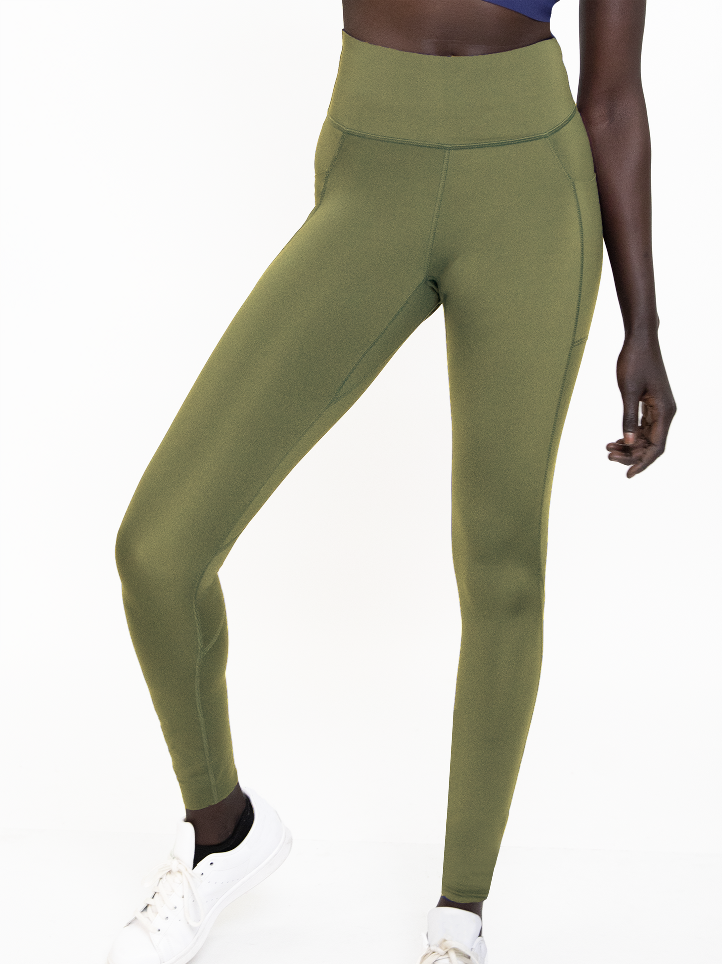 PRAGUE POCKET LEGGING-Endurance Lichen Green