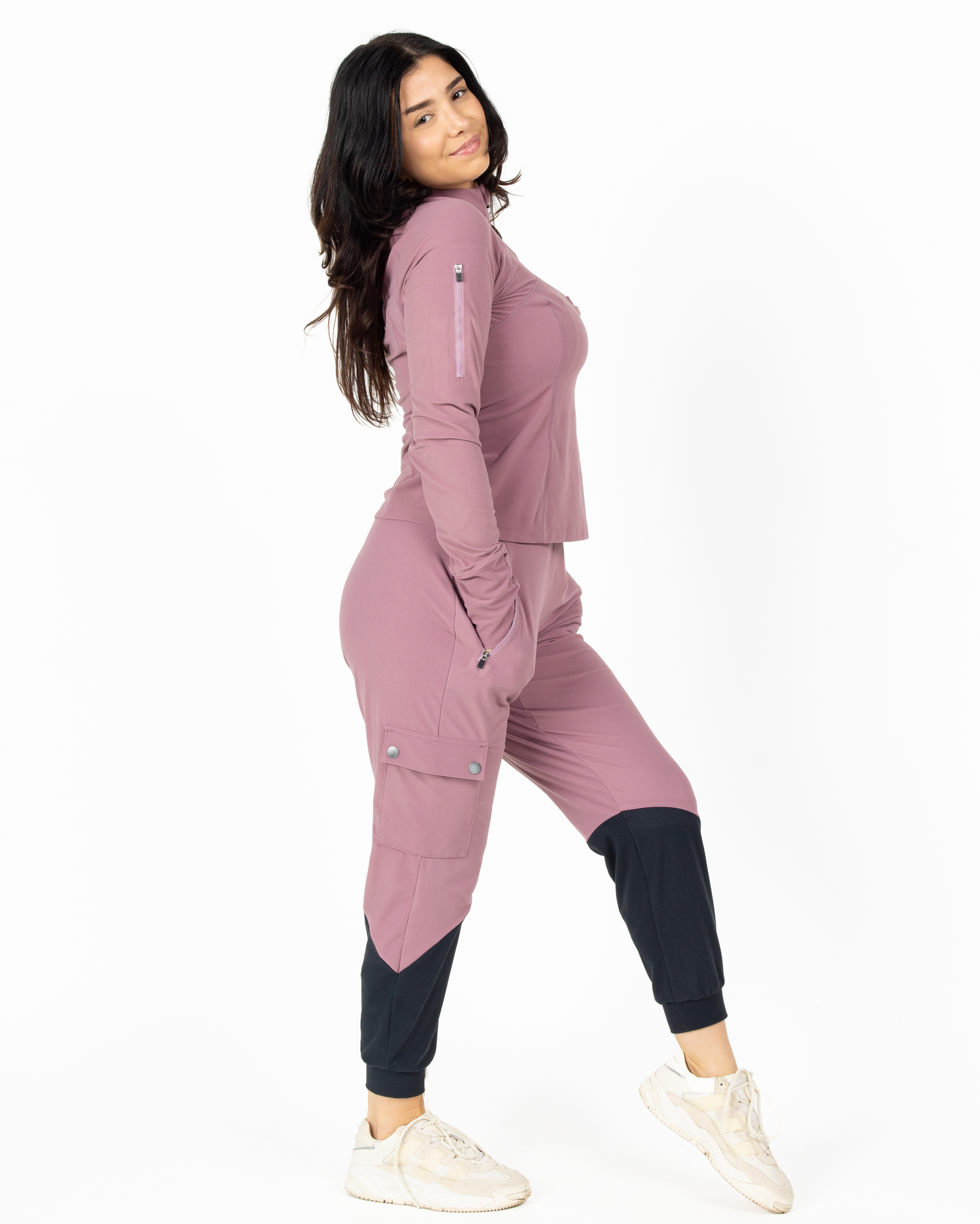 BERGEN RUN QUARTER-ZIP-Soft Grape