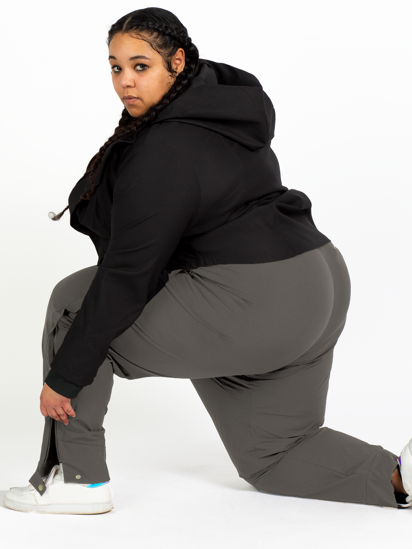 SIERRA FULL ZIP PANT-Storm Grey