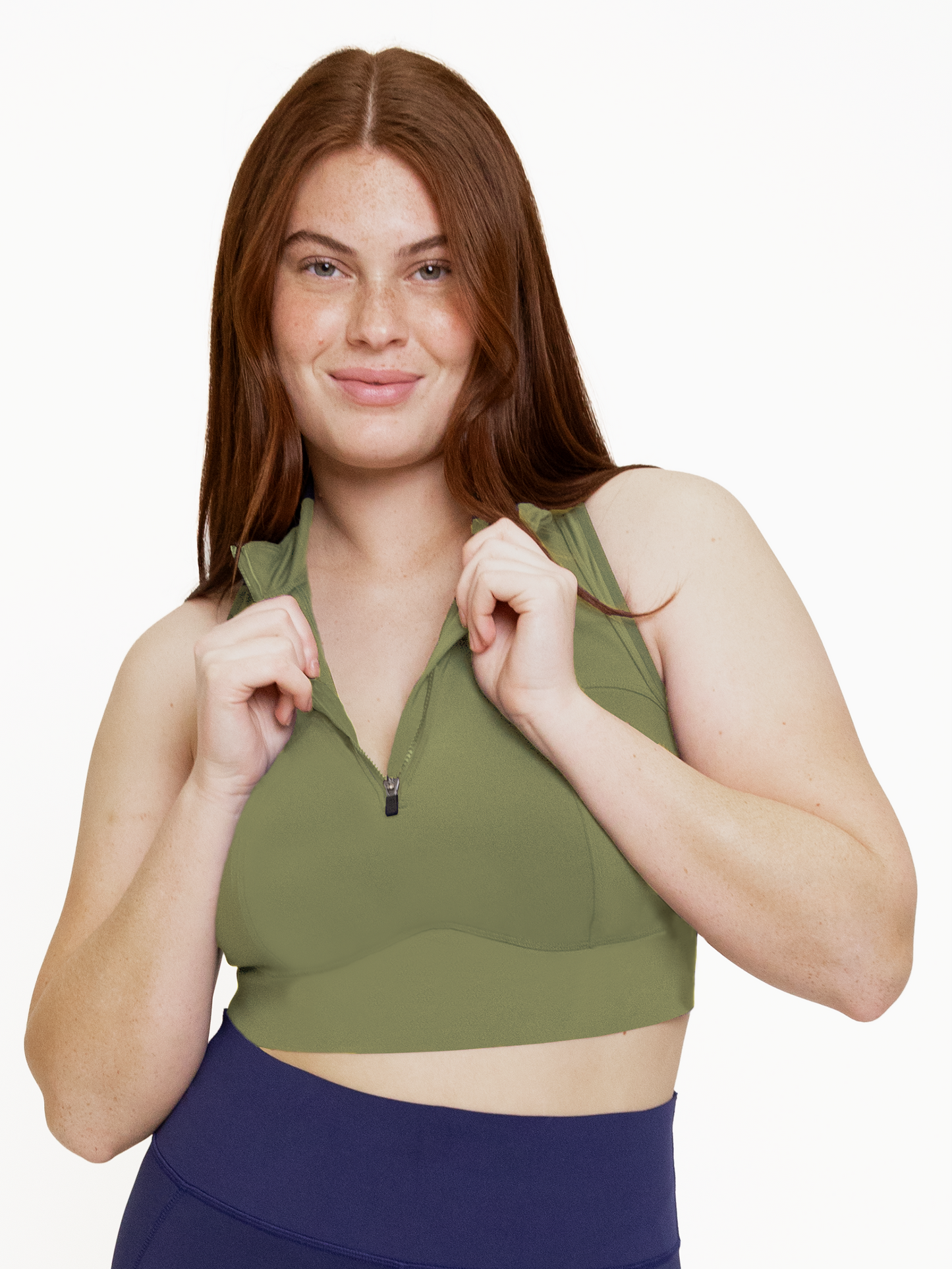 PRAGUE CROP BRA-Endurance Lichen