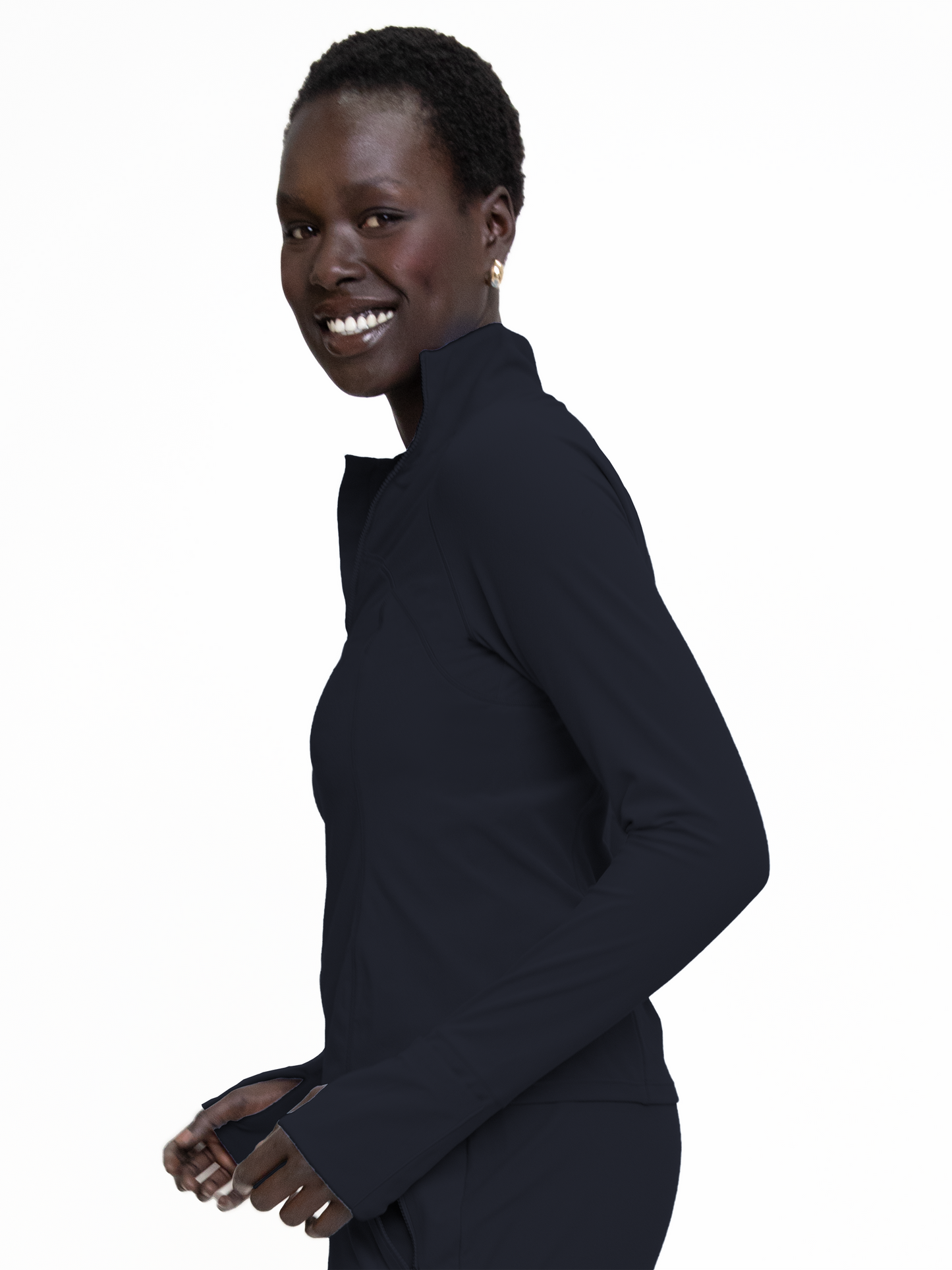 BERGEN RUN QUARTER-ZIP-Soft Black