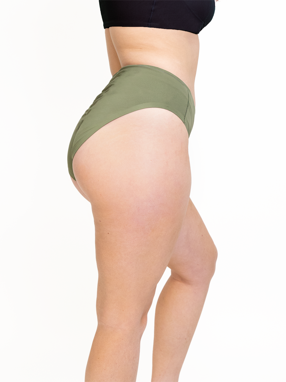 MALIBU ANGLED CHEEKY BIKINI- Endurance Lichen