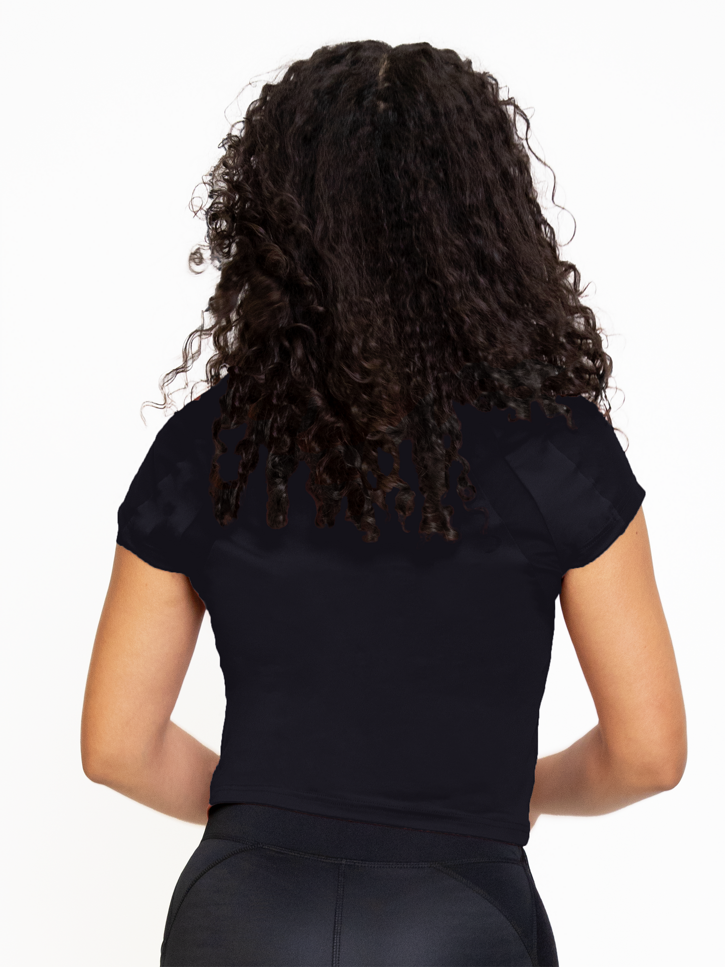 PAROS CROP TEE-Endurance Black