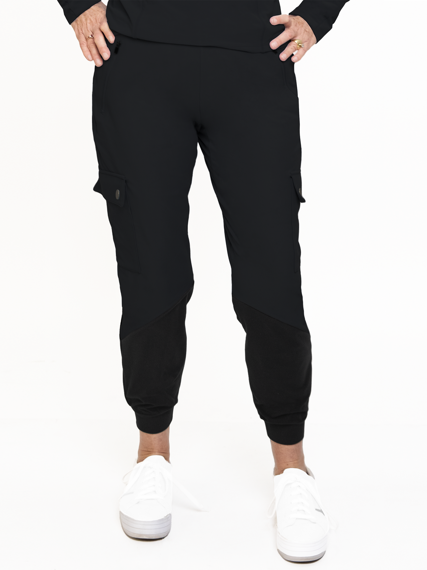 BERGEN UTILITY JOGGER-Soft Black