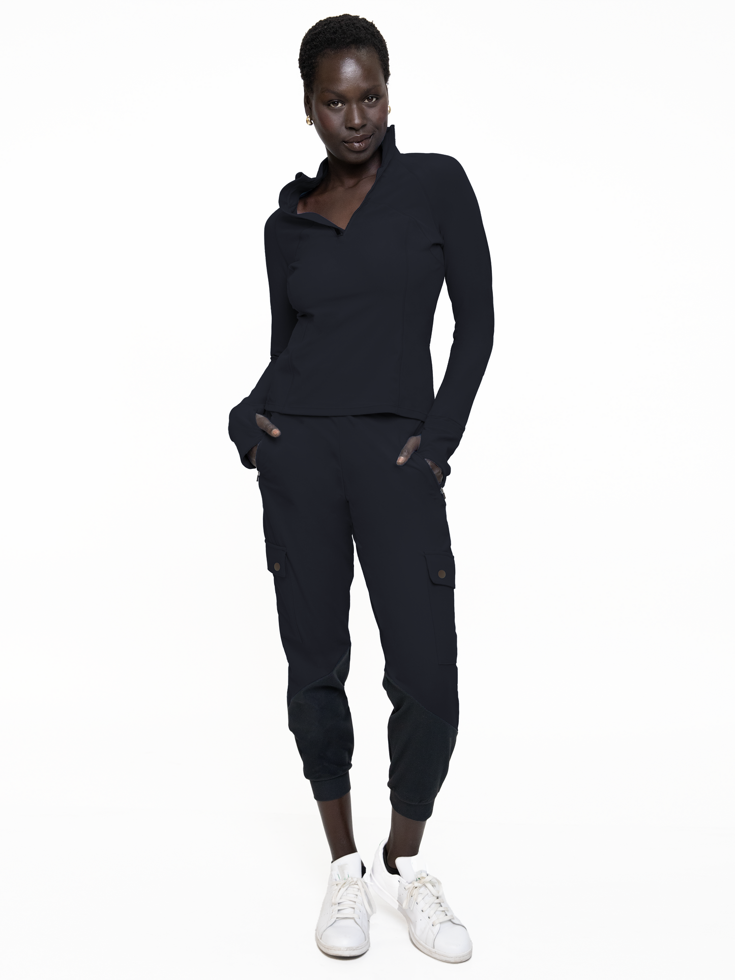 BERGEN UTILITY JOGGER-Soft Black