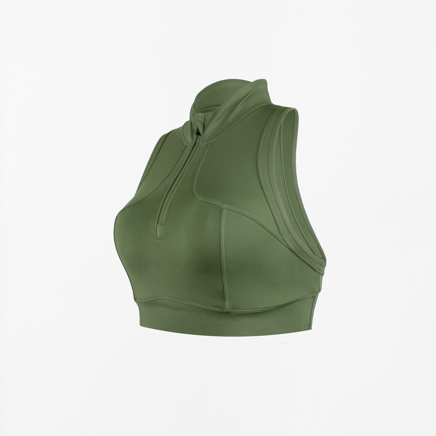 PRAGUE CROP BRA-Endurance Lichen