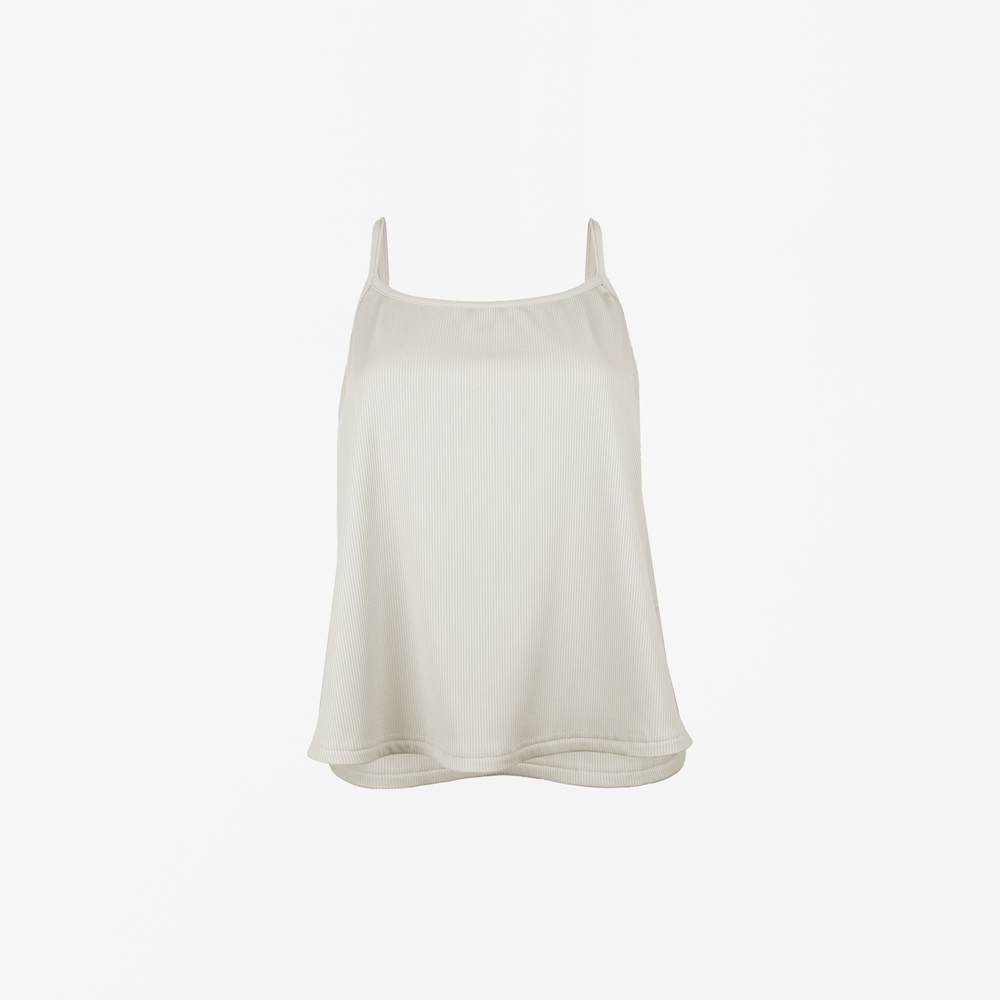 
                      
                        PAROS OPEN SIDE CAMI-Soft White
                      
                    