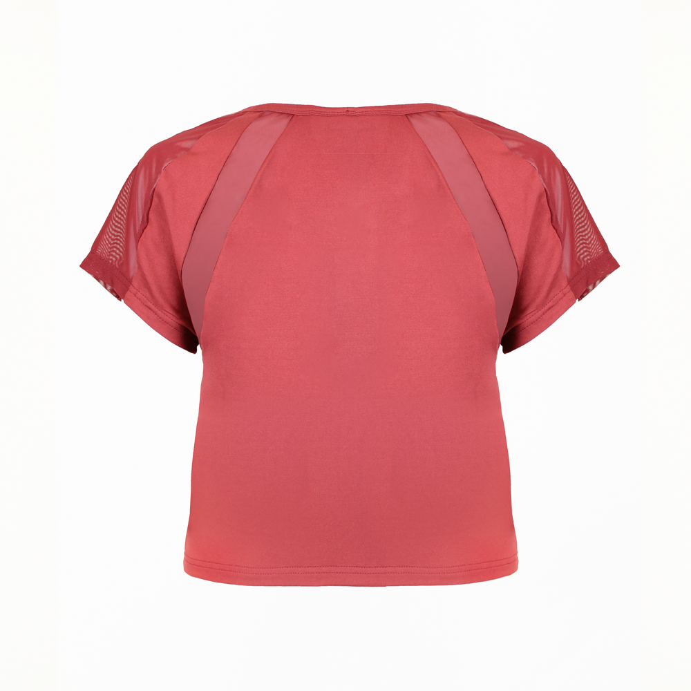 
                      
                        PAROS CROP TEE-Red Pear
                      
                    