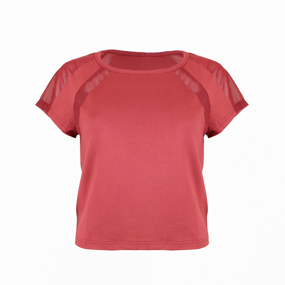 
                      
                        PAROS CROP TEE-Red Pear
                      
                    