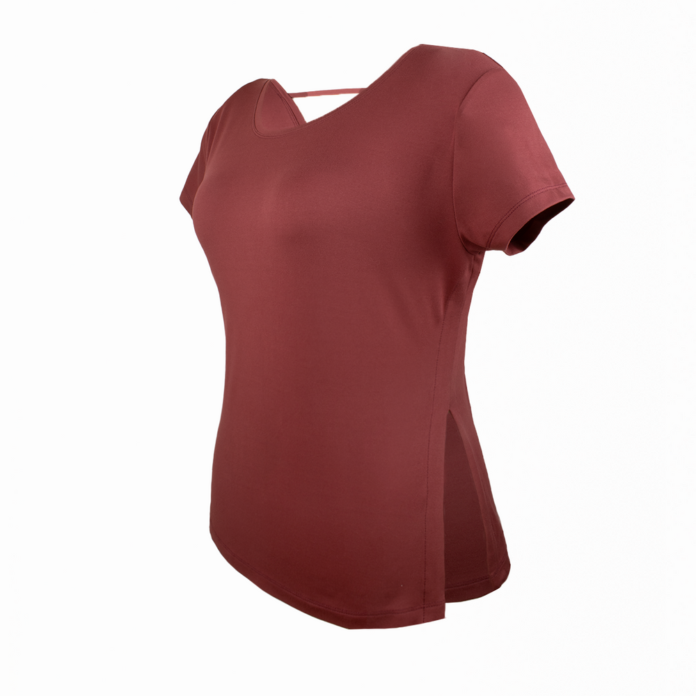 
                      
                        PAROS SIDE SLIT TEE-Red Pear
                      
                    