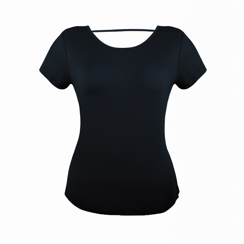 
                      
                        PAROS SIDE SLIT TEE-Endurance  Black
                      
                    