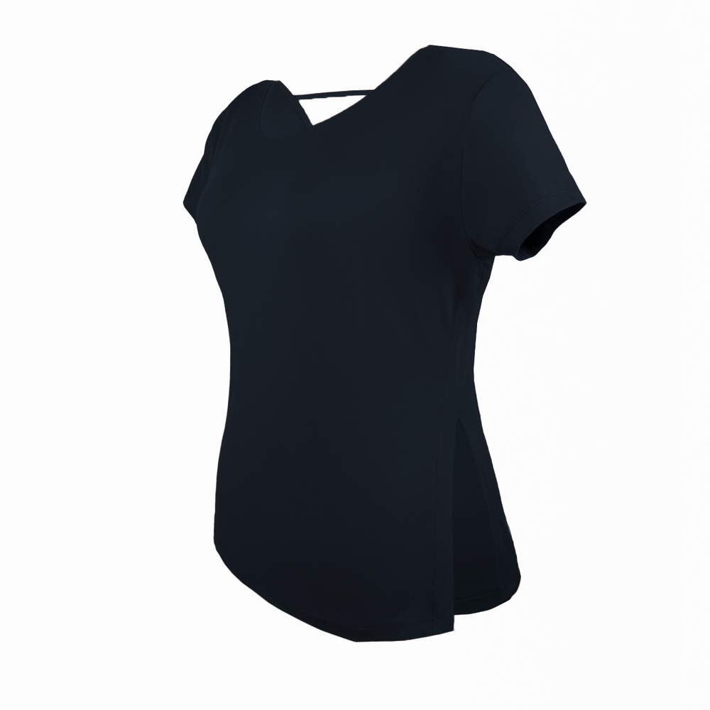 
                      
                        PAROS SIDE SLIT TEE-Endurance  Black
                      
                    