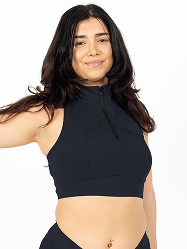 
                      
                        PRAGUE CROP BRA-Endurance Black
                      
                    