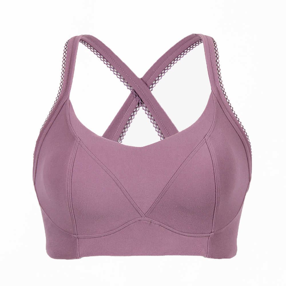 
                      
                        BERGEN LACE TRIM BRA-Soft Grape
                      
                    