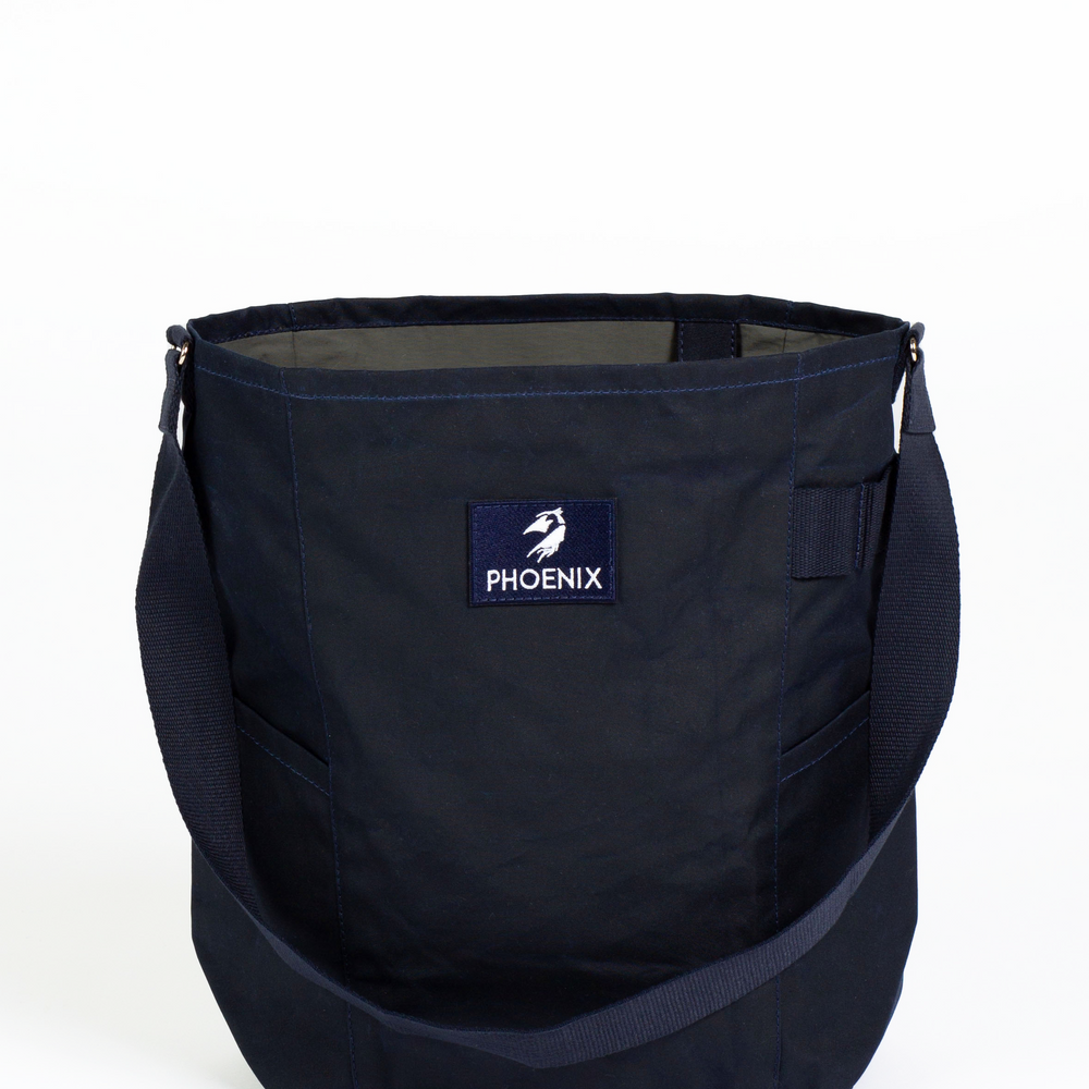 MONACO BUCKET BAG-Waxed Navy