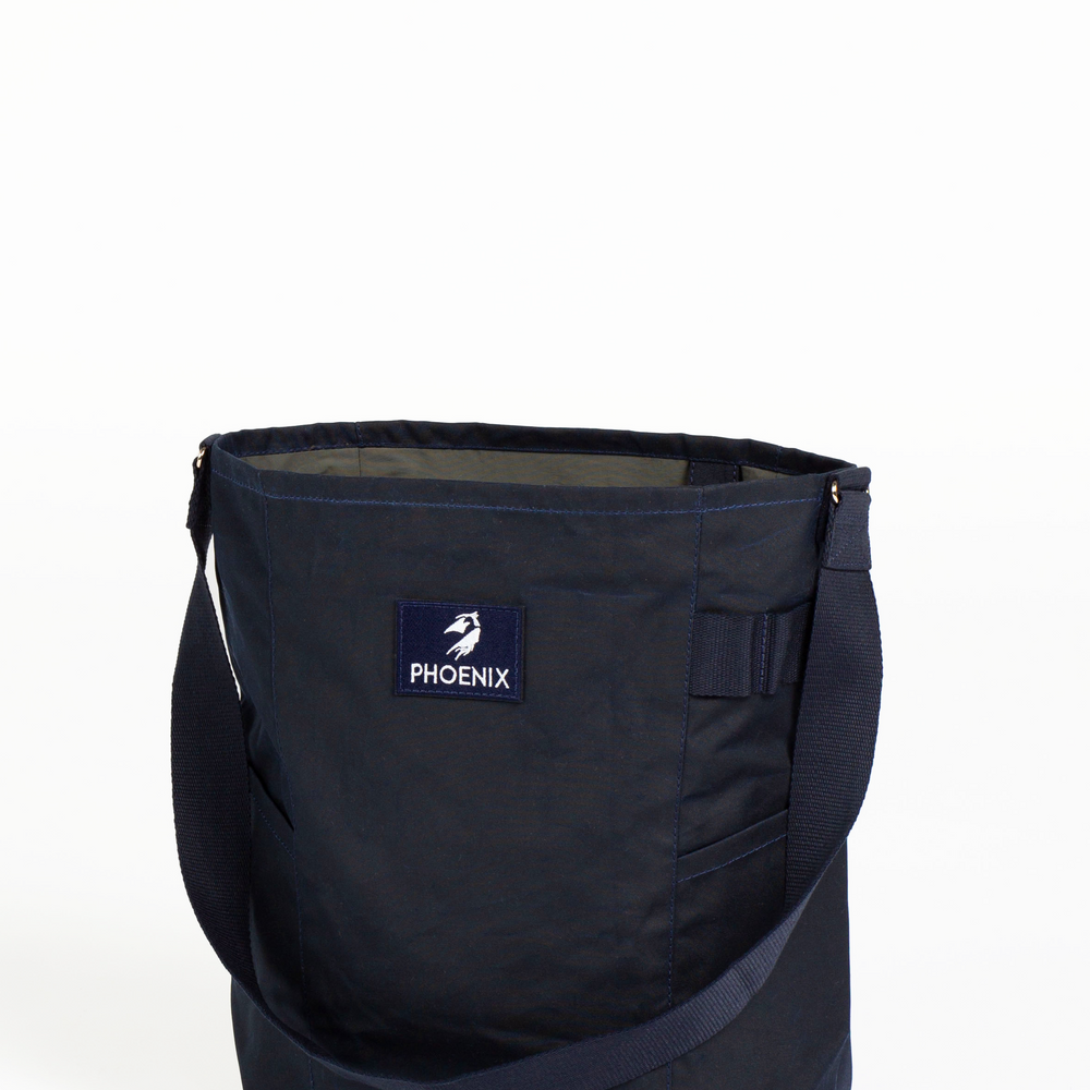 MONACO BUCKET BAG-Waxed Navy