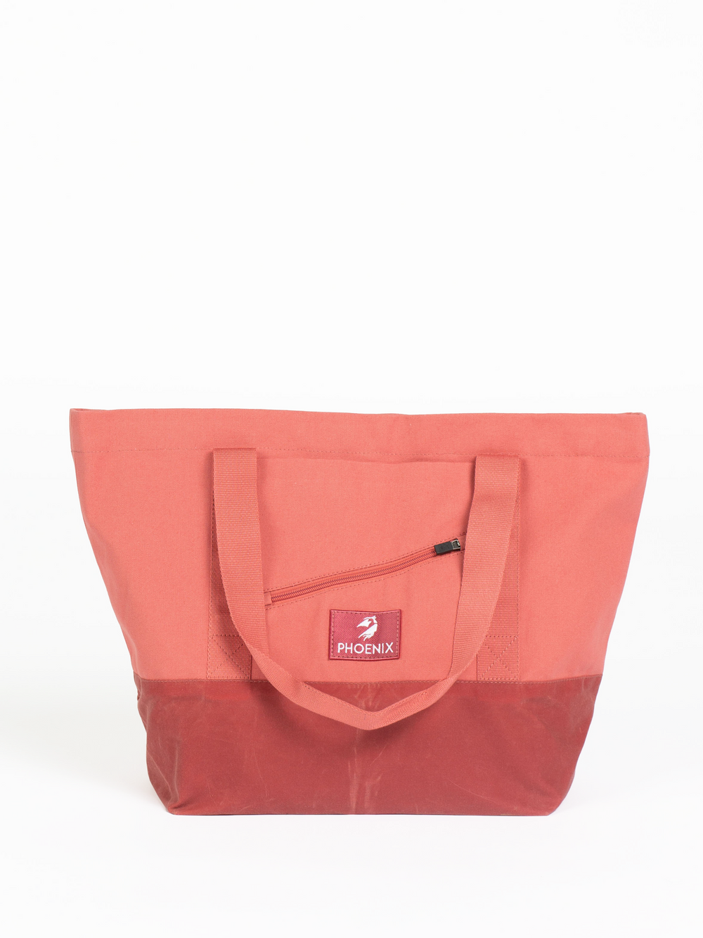 MONACO CARRY TOTE-Vibrant Salmon