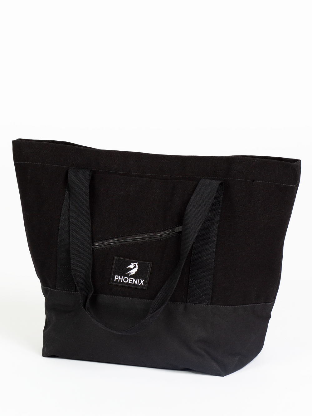 MONACO CARRY TOTE-Waxed Black